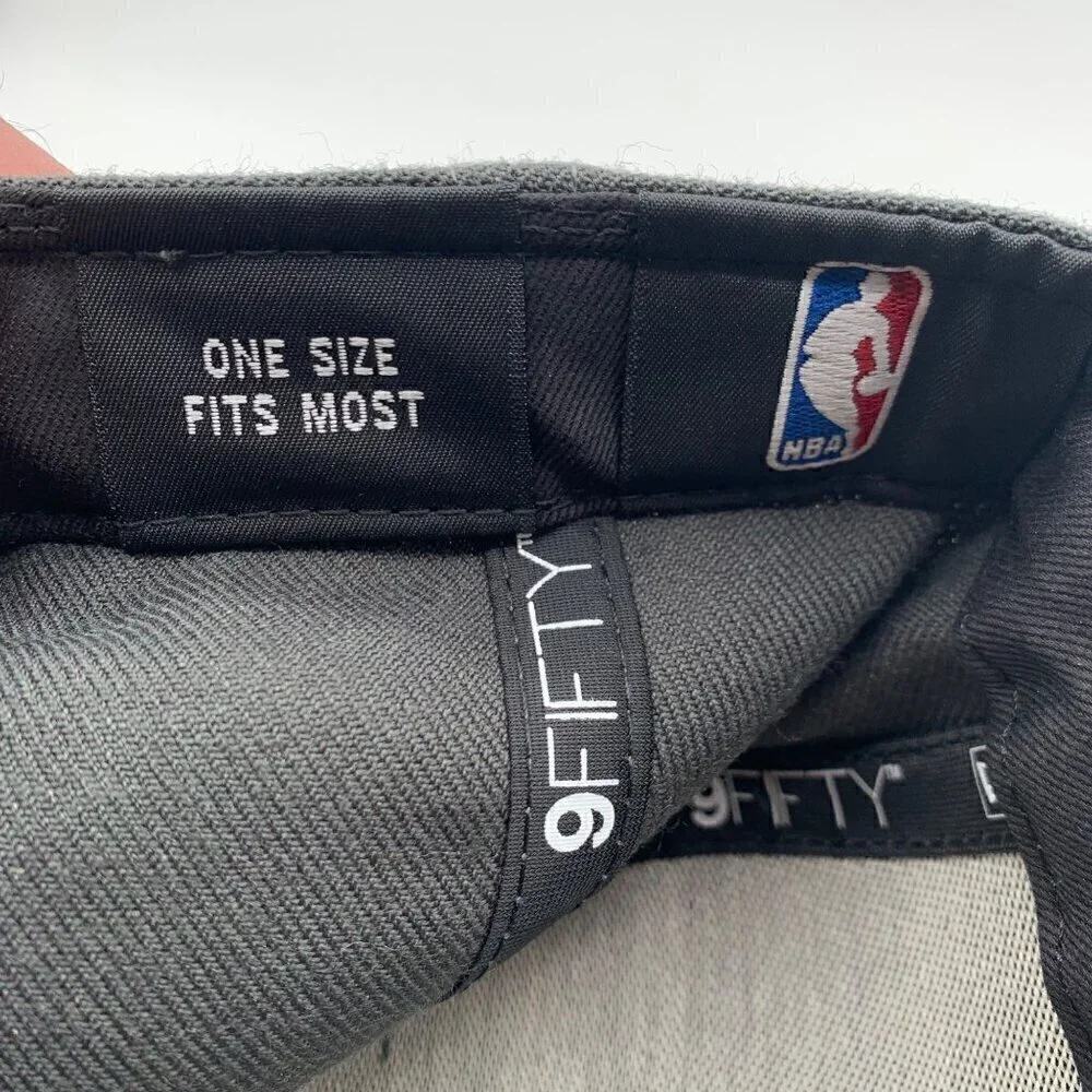 Brooklyn Nets NBA Black New Era 9Fifty Wool Blend Snapback Hat